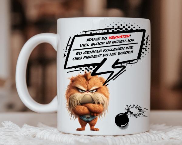 Coffee mug traitor Grumpy